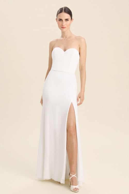 Maxi long skirt made of chiffon